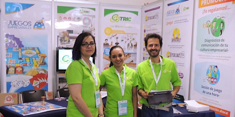 Nos la pasamos jugando en la Expo Capital Humano